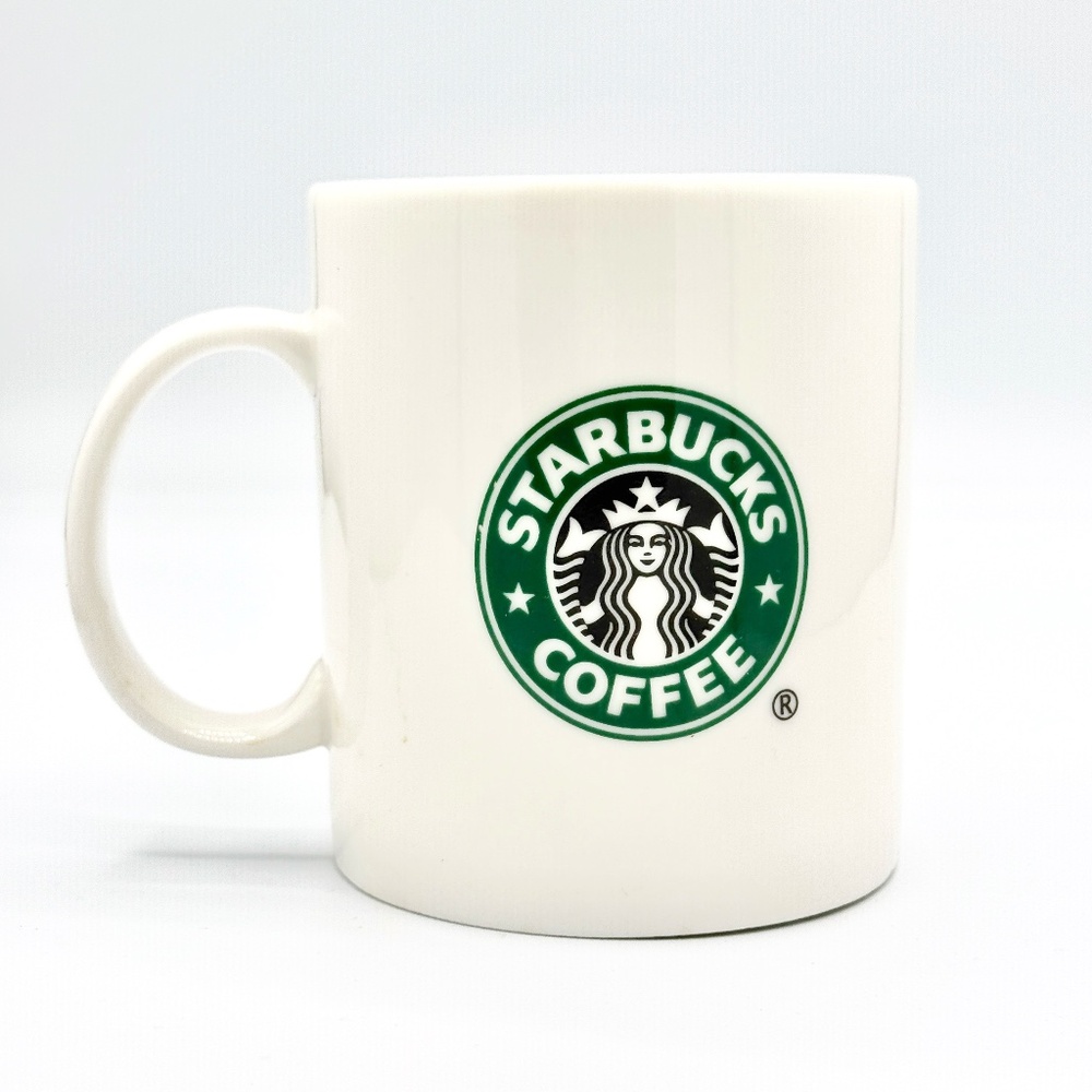 Starbucks | VTG 2001 Y2K Mermaid Logo Barista Mug Coffee Cup
